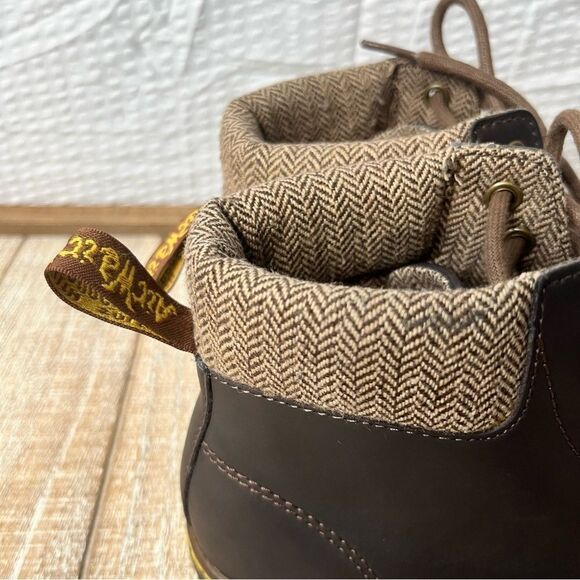 Dr Martens Maelly Air Wair Leather Padded Lace Up Boots Size 6 - Picture 8 of 11